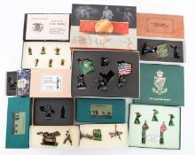 UK ROYAL IRISH RANGERS & US CIVIL WAR FIGURINES