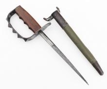 WWI US AEF M1917 TRENCH KNIFE by L.F. & C.