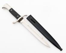 WWII GERMAN FIREMAN K98 SAWBACK BAYONET