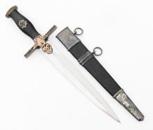 WWII GERMAN 2nd MODEL RLB OFFICER'S DAGGER