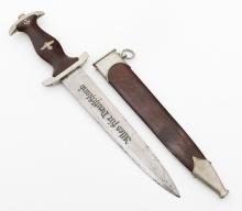 WWII GERMAN PARTIALLY GROUND SA ROHM DAGGER