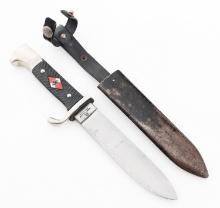 WWII GERMAN HITLER YOUTH KNIFE by ROBERT KLAAS