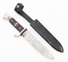 WWII GERMAN HITLER YOUTH KNIFE by SCHUTTELHOFER