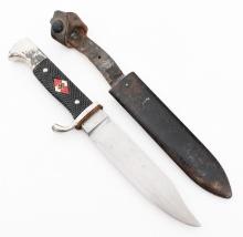 WWII GERMAN HITLER YOUTH KNIFE RZM M7/10/39