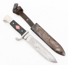 WWII GERMAN HITLER YOUTH KNIFE RZM M7/27