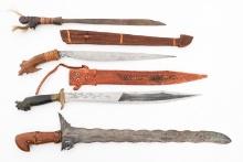 SOUTHEAST ASIAN TALIBON, MANDAU & KRIS KNIVES