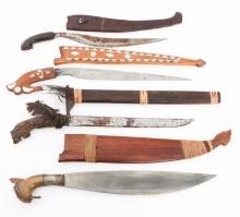 SOUTHEAST ASIAN BARONG, PEDANG & TALIBON KNIVES