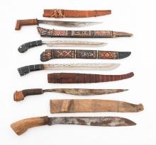 SOUTHEAST ASIAN TALIBON & GOLOK KNIVES