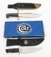 CASE XX DAVEY CROCKET & COLT 1993 BOWIE KNIVES