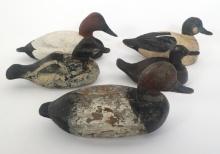 WOODEN DUCK HUNTING DECOYS