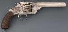 SMITH & WESSON NEW MODEL 3 44 CALIBER SA REVOLVER