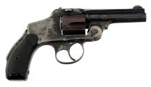 S&W SAFETY HAMMERLESS 1st MODEL .38 CAL REVOLVER