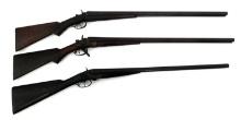 BELGIAN & US SXS SHOTGUNS FOR PARTS AND REPAIR