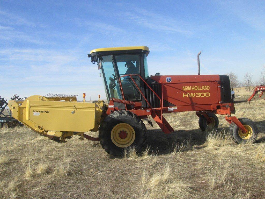 New Holland HW300 Swather