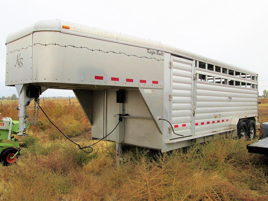 2007 Kiefer Built 20’ Stock Trailer