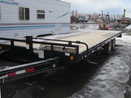 2017 PJ 22’x102” Tandem Axle Trailer