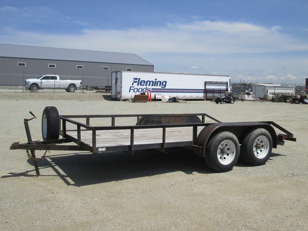 Big Tex Bumper Pull Trailer