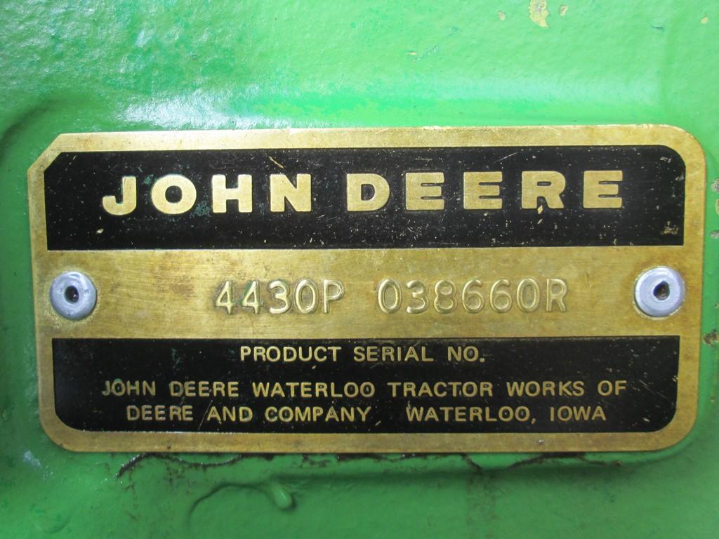 John Deere 4430 Tractor