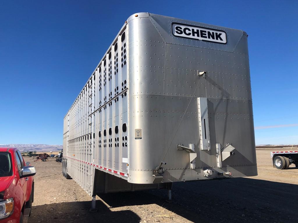 2014 Wilson PSDCL-406 3 Axle Livestock Trailer