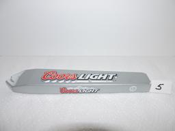 Coors Light Tapper Handle, 4 sided, 12"