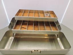 Fold A Tray, Metal Box, 18" x 61/2" x 6 1/2"