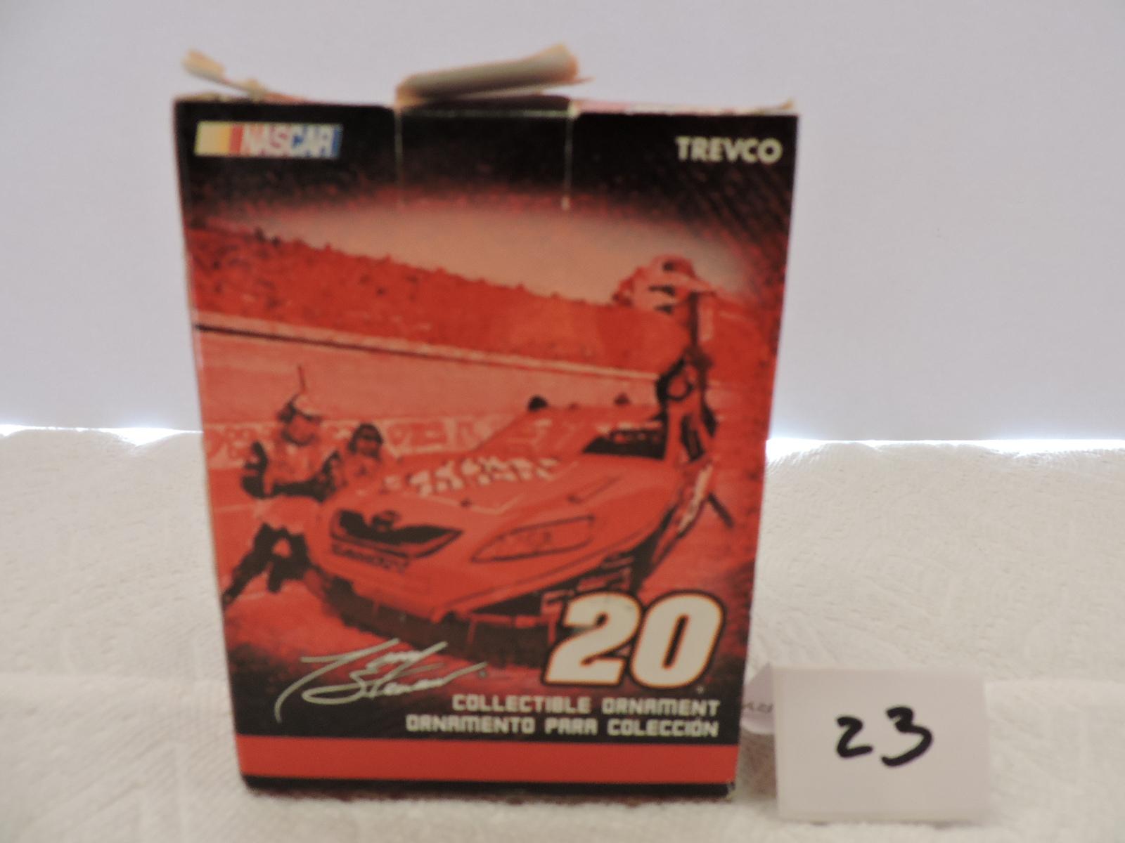 Tony Stewart Collectible Ornament, #20, Home Depot, Plastic, Trevco Trading Corp.