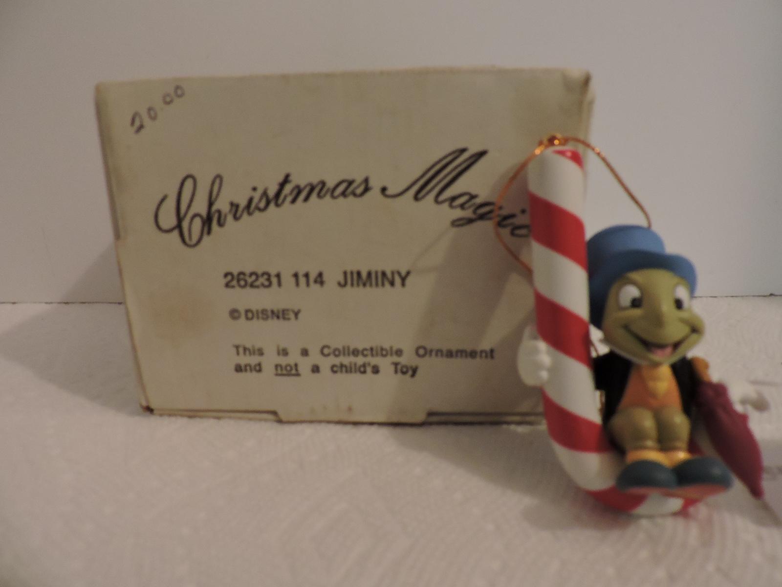 Disney, Groiler, Jiminy Christmas Collectible Ornament, Christmas Magic, 26231 114