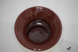 Red Wing Spittoon, Wisconsin Red Wing Chapter, Oct 21, 2001, 3 1/2" round x 2 1/2" H