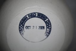 Red Wing Spittoon, Wisconsin Red Wing Chapter, Oct 21, 2001, 3 1/2" round x 2 1/2" H