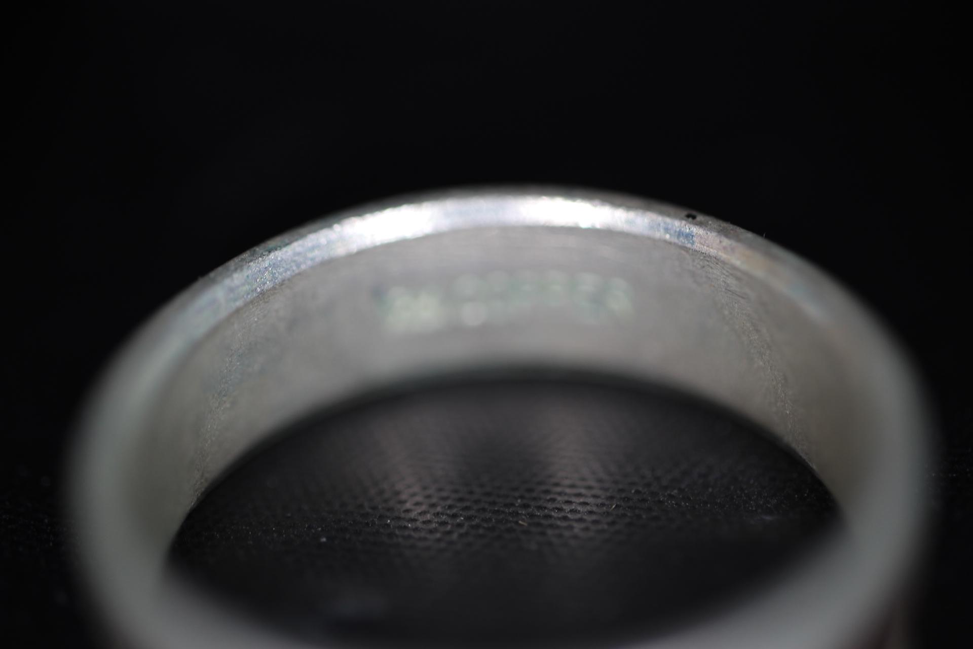 Ring, Stamped Copper, Inside Diameter 3/4"