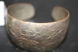 Cuff Bracelet, Metal, 2 1/2" W x 1 1/2"