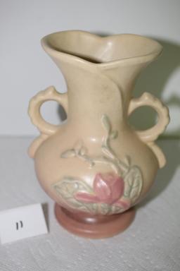 Hull Art Pottery Vase, Magnolia, USA, 15-6 1/4"