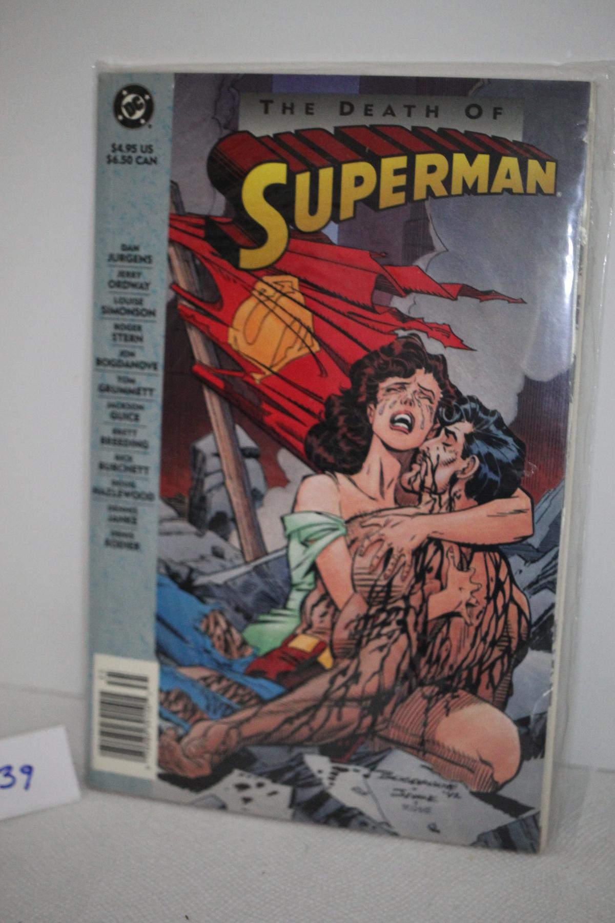 The Death Of Superman, DC Comics, Bagged