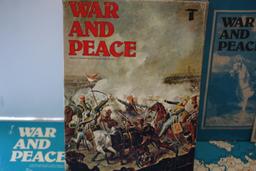 War And Peace, The Game of the Napoleonic Wars, Bookcase Game, 1980, #827