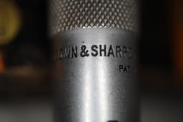 Micrometer, Brown & Sharpe Mfg. Co., Prov. R.I., USA, 5 1/2", Engraving
