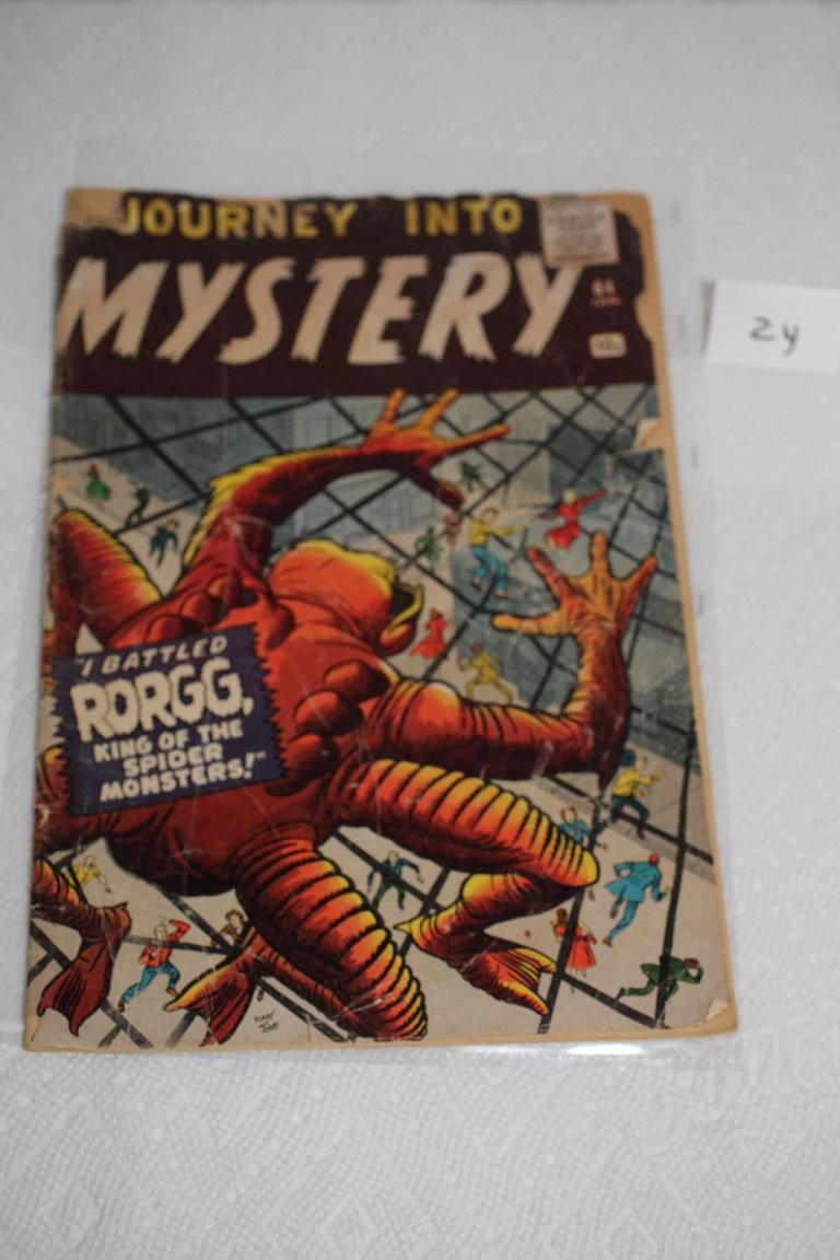 Journey Into Mystery Comics, Vol. 1, No. 64, January 1961, Atlas Magazines, Inc.