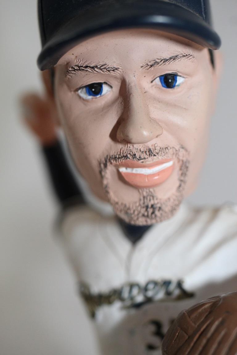 Jeff Suppan Bobblehead, Milwaukee Brewers, 2009 Collectors Edition, Red Prairie, BDA, 7"