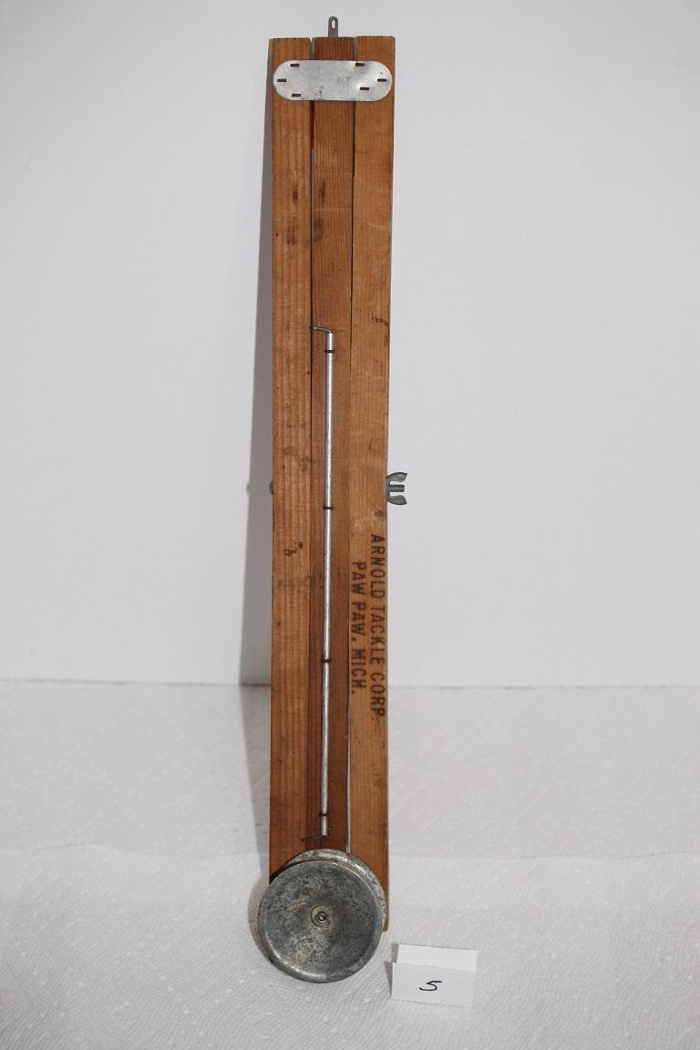 Vintage Tip Up, Wood & Metal, Arnold Tackle Company, 17"