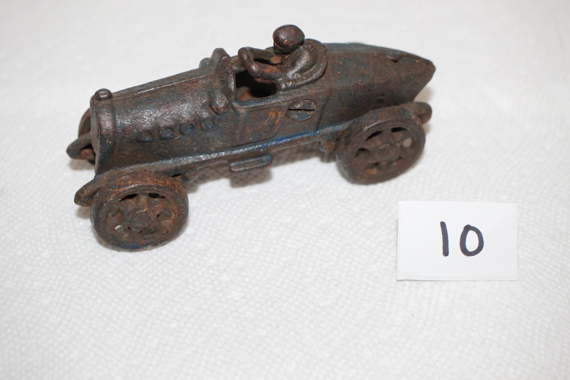 Cast Iron Race Car, 5"