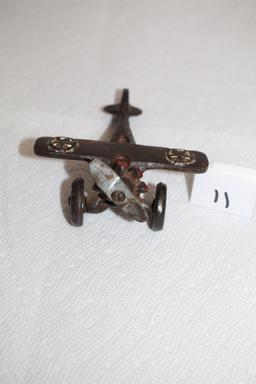 Cast Iron Airplane, 4 1/2"