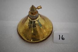 Vintage Perfume Bottle, 3 1/2"H x 3 3/4" round