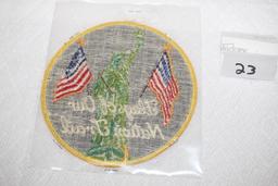 Flag of Our Nation Trail Boy Scout Patch, 4 1/4" round