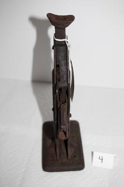 Vintage Ford Tire Jack, #9, Made In Racine, Model T-Ajax?, Metal, 10 1/2", Not tested