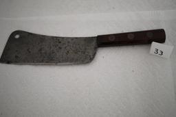 Vintage American Cutlery Meat Cleaver, 12"