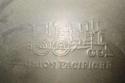 Union Pacific Railroad Spitune, 10" x 9" round