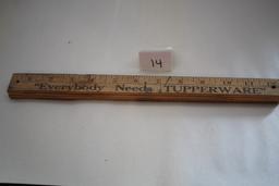 Tupperware Yard Stick, Wood