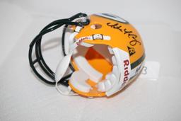 Green Bay Packers Autographed Mini Helmet, 4 1/2"H, No COA