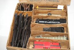 Vintage Marx Electric Train Set, #25000, #999 Locomotive, Cars, Transformer, Track