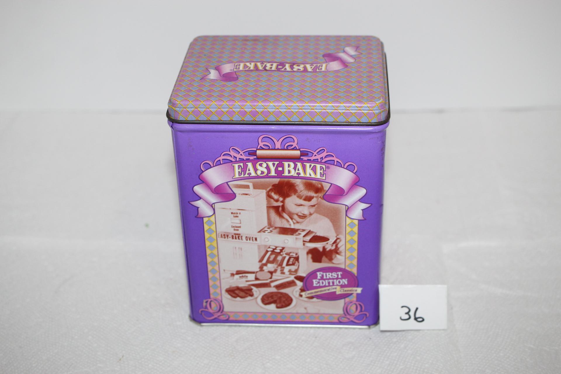 Easy Bake Tin, First Edition Commemorative Classics, 6" x 4 3/4" x 3 3/4"