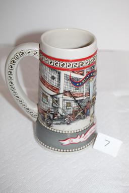 Miller High Life Beer Stein, Great American Achievements, 1908 The Model T, #15985